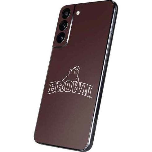 Brown University Outlined Galaxy S22 Plus Skin
